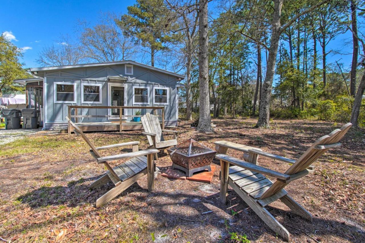 Sunny Oak Island Retreat - 3 Blocks To Beach! Villa Exterior photo